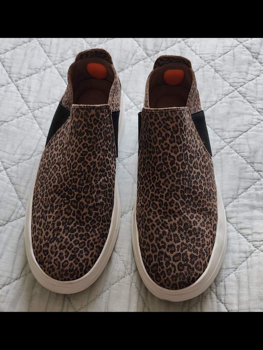 Gentle Souls By  Kenneth Cole Leopard Slip-On Casual Shoes - Brown